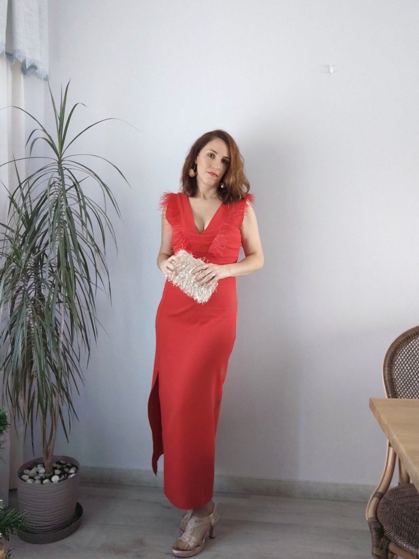 VESTIDO RHAPSODY ROJO