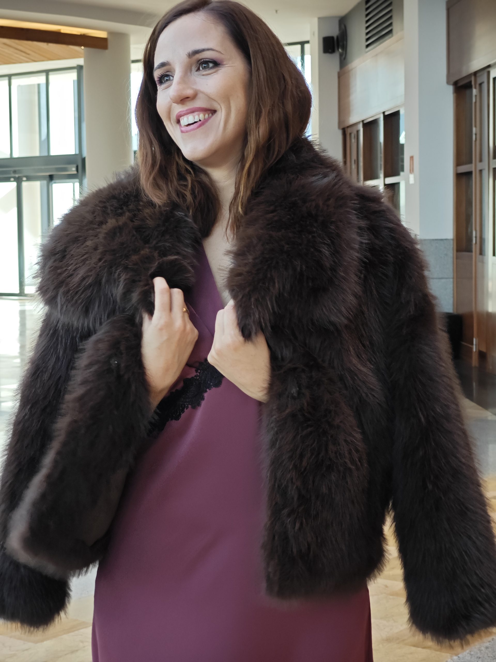 CHAQUETA DE PELO NUBE - Imagen 2