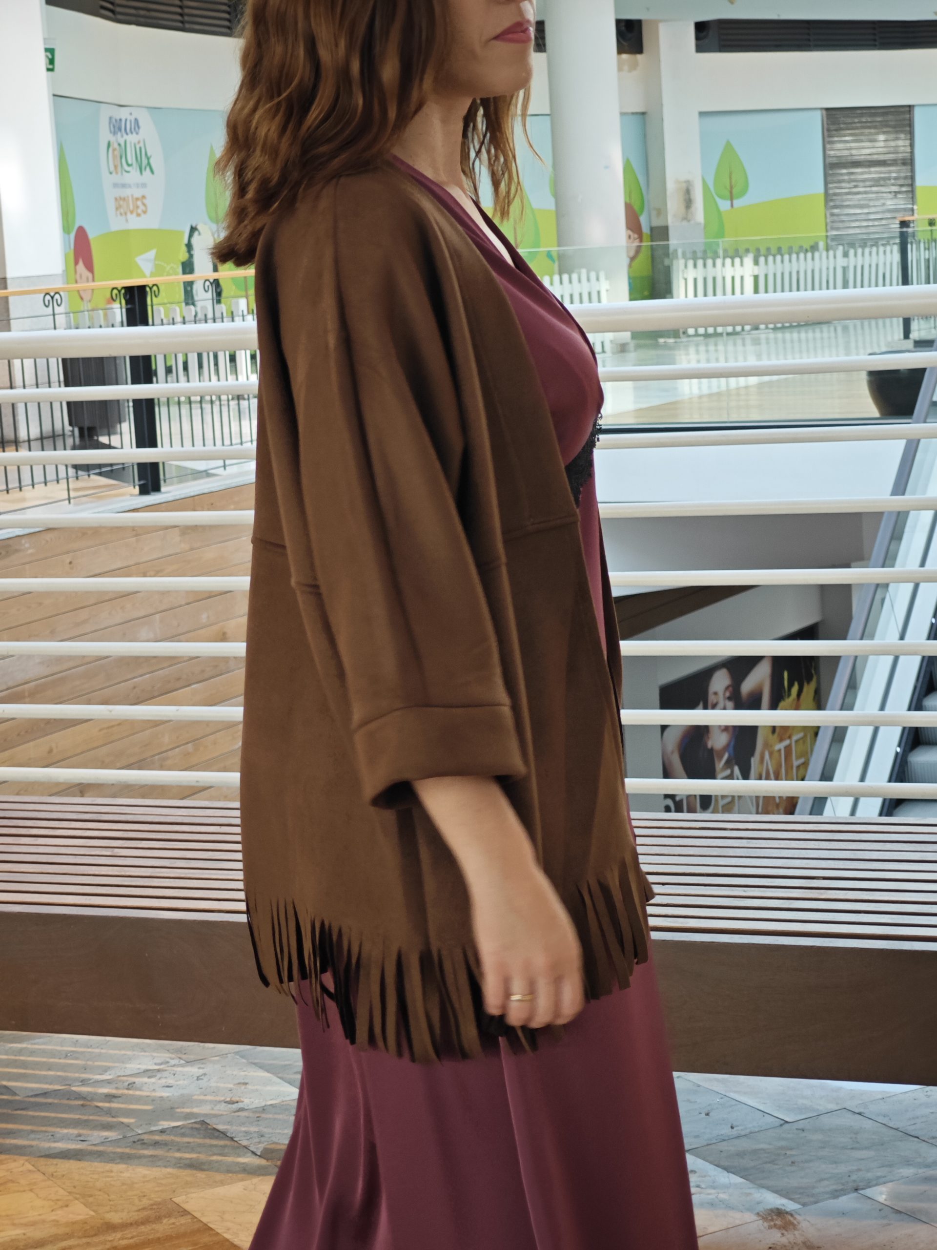 CHAQUETA DE ANTE NARA - Imagen 4
