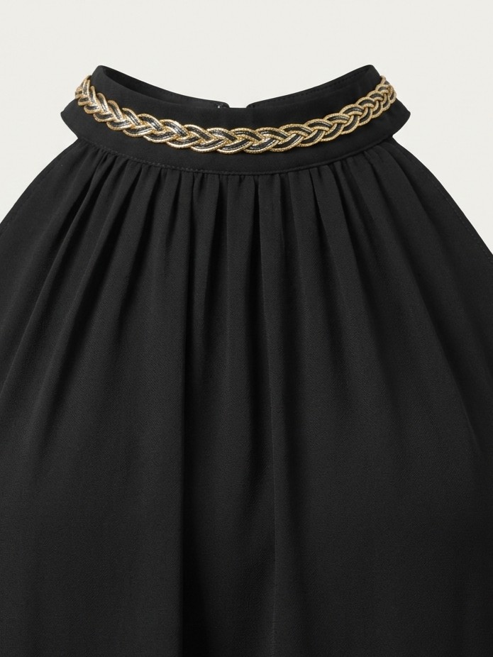 VESTIDO MÓNACO CUELLO HALTER - Imagen 5