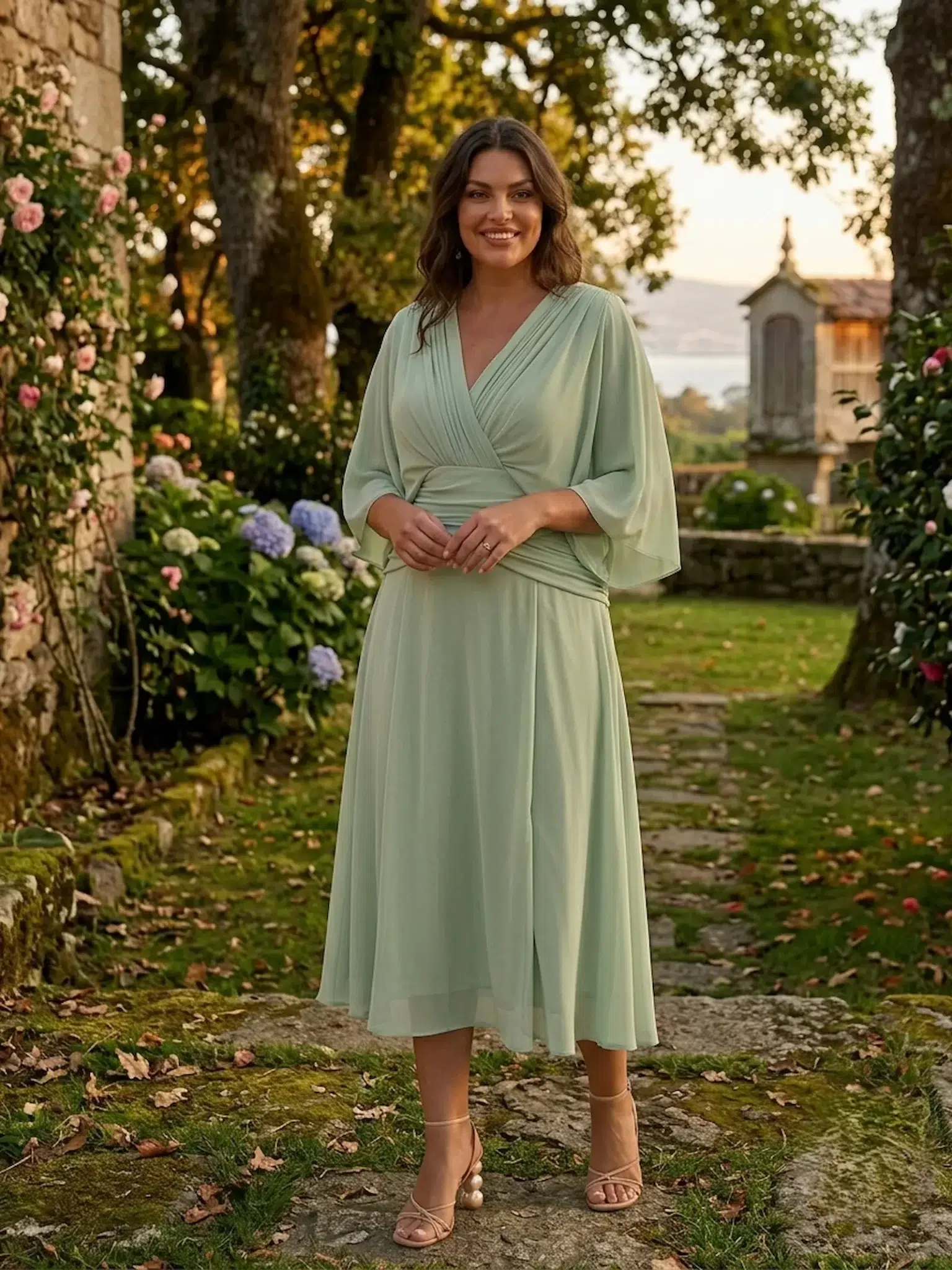 VESTIDO MIDI ALDARA